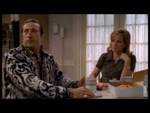 The Sopranos - Hilarious TV Debate About Columbus Day in the Sopranos Household