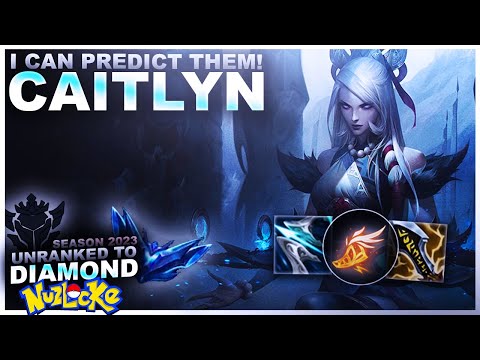 I CAN PREDICT THEM! CAITLYN! - Unranked to Diamond Nuzlocke | League of Legends