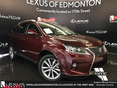 Lexus Certified Pre Owned 2015 Red RX 350 AWD Sportdesign Edition Review | Spruce Grove Alberta