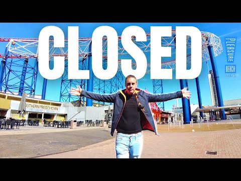 Exploring A CLOSED Amusement Park - Blackpool Pleasure Beach