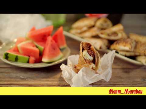 Grillatut Marabou-banaani-enchiladat