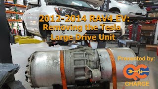 2012-2014 Toyota RAV4 EV: Tesla Large Drive Unit Removal