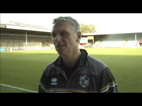 Post Match: John Askey reacts to Carabao Cup win over Scunthorpe