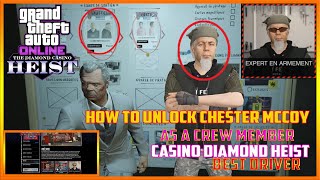 How To Unlock CHESTER MCCOY GTA 5 Casino Heist? How To Get CHESTER MCCOY GTA V? | GTA 5 Online Guide