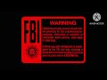 Disney FBI Warning Screen Little Einsteins The Purple Beast Midnight Arisement Variant