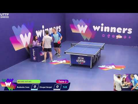 WINners CUP table 2  02.12 Rudenko Ivan - Chugai Sergei 22:30