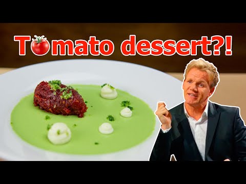 Recreating the Winning Dessert from Masterchef S4 - Tomato Basil Panna Cotta