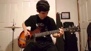 316 guitar cover (VAN HALEN) Acoustic vs. Electric