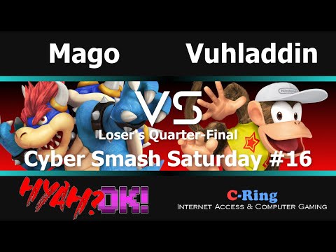 Cyber Smash Saturday #016 (Loser's) | NSD : Mago_FFF VS. Vuhladdin