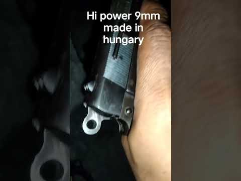 FEG P9R 9mm made in Hungary high power BROWNING PISTOL