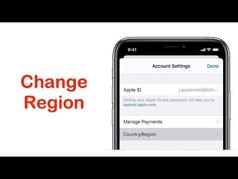 Change Region On iPhone
