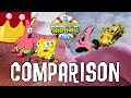 SpongeBob Movie Prototype Trailer Vs Actual Movie