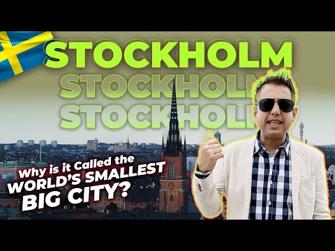 Why is Stockholm, Sweden 🇸🇪  the WORLD’S SMALLEST BIG CITY???  | EUROPE 2022