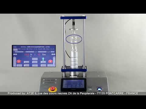 DYNA-4000 Dynamometer | Precision Top-Load Tester for PET Bottles and Cans
