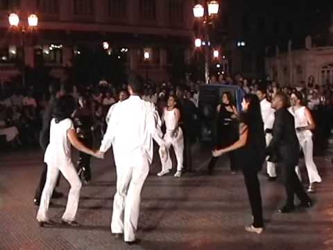 Rueda de casino en Santiago de Cuba