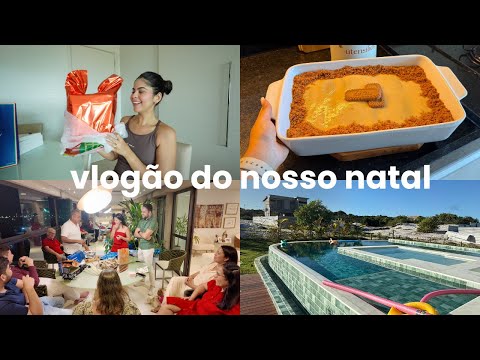 comprando presentes, ceia de natal em família, receita pavê de biscoff e tour pela casa de praia