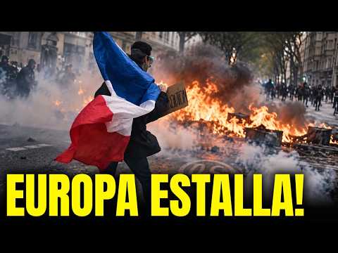 🚨 EUROPA ESTALLA!! 400 MIL EN FRANCIA Y DISTURBIOS EN ITALIA Y ESPAÑA