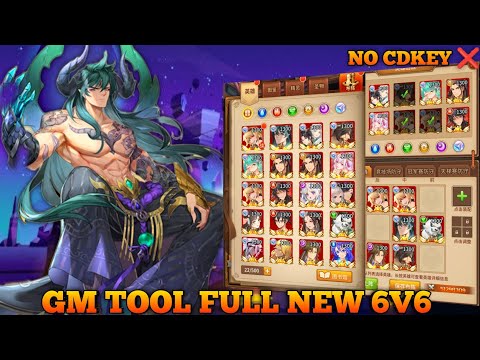 Idle Legends Gm TooL Full 6v6 - LV 999 + Level Hero 1300 , Free ALL , No CDKey