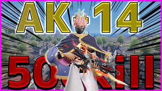 【荒野行動】AK14銃神による28時間配信で500Killしたキル集 〔キルカウンター0〜500までの道のり〕【総編集】#ももさた