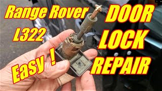Range Rover L322 Door Lock Cylinder Repair 2003 - 2012