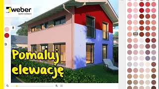 Jaki kolor TYNKU na elewacji wybrać? Wypróbuj je na swoim domu, dzięki koloryelewacji.pl od WEBER.