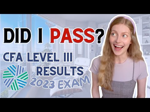 Opening My CFA Level 3 Exam Results | Live Reaction