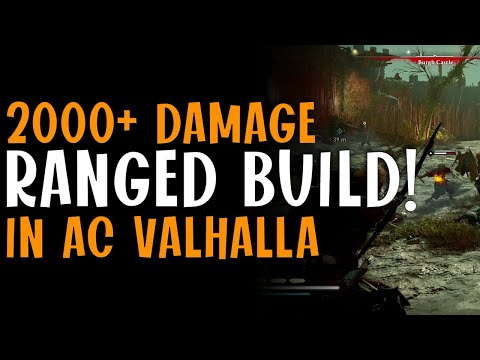 2000+ DAMAGE BOW Build - In Assassin's Creed Valhalla (Best Bow Build Combat Gameplay!)