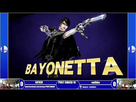 PORT SMASH 16 - Grand Finals - Fatkid (Dedede, Falcon) Vs Owlbbs (Bayo)
