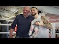 Dana White Reconnects with Undefeated Boxer Cody Crowley