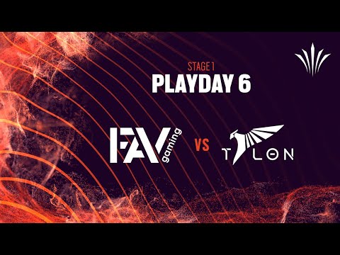 FAV Gaming vs Talon // Rainbow Six APAC League 2022 - North Division Stage 1 - Playday #6