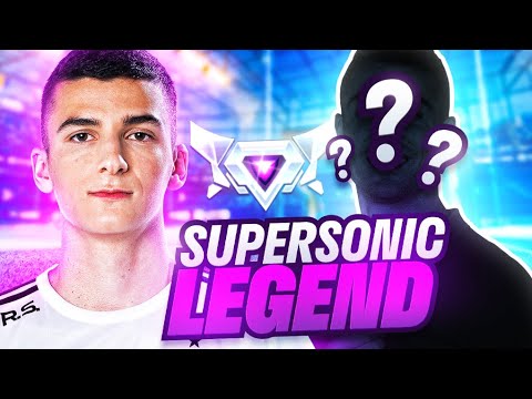 JE CARRY UN FOOTBALLEUR PRO EN TOURNOI SUPERSONIC LEGENDS (Messi ?)