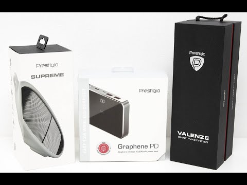 Prestigio Graphene, Valenze & Supreme unboxing