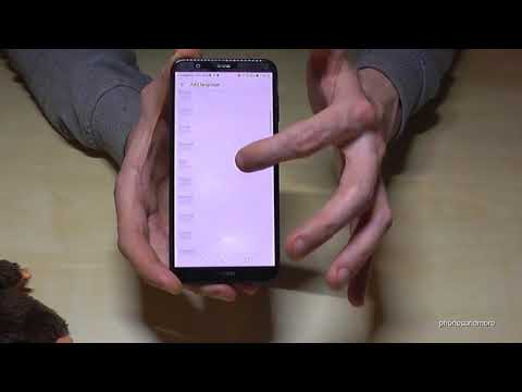 Huawei P smart: How to change the language?