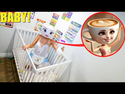 BALLERINA CAPPUCCINA TURNED INTO A BABY IN REAL LIFE! (ITALIAN BRAIN ROT BABY LORE)