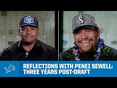 Penei Sewell: Same Interview, Three years apart