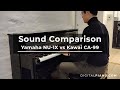 Sound Comparison Yamaha NU 1X Vs Kawai CA 99 Digitalpiano Com
