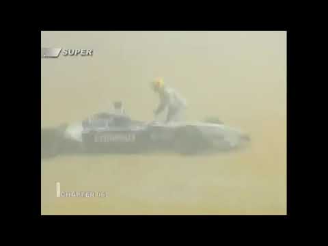 F1 2001 Jacques Villneuve And Ralf Schumacher Crash Australia