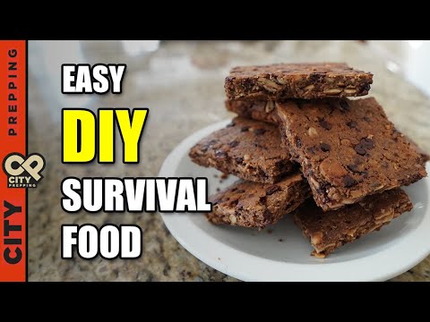 How To Make Emergency Ration Bars (DIY)