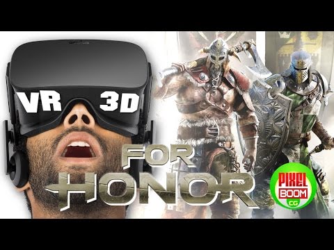 FOR HONOR – Cinematic Trailer Gameplay Campaign Mission - E3 2016 – VR Google Cardboard 3D SBS 1080p