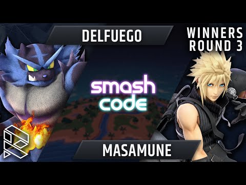 Smashcode 12/20/18 - Delfuego (Incineroar) vs Masamune (Cloud) - Winners Round 3