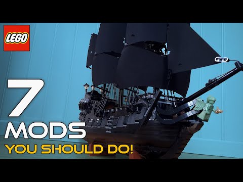 7 SIMPLE Mods For Your BLACK PEARL!