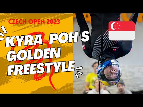Kyra Poh Freestyle Indoor Skydiving at 2023 Czech Championship & Handifly Race