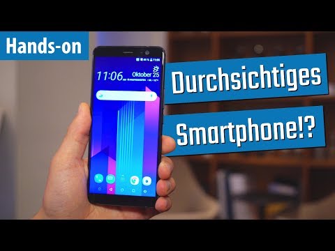 DURCHSICHTIGES Smartphone - HTCs neues Flaggschiff U11+ im Hands-on