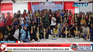 Pemkab Mimika Tutup Kegiatan Pembinaan dan Pengawasan Program Bangga Kencana 2025