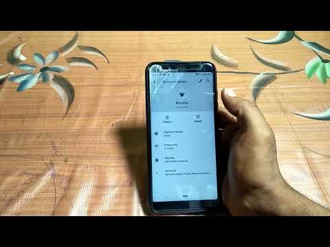 how to connect Wi Fi with QR code mi A2