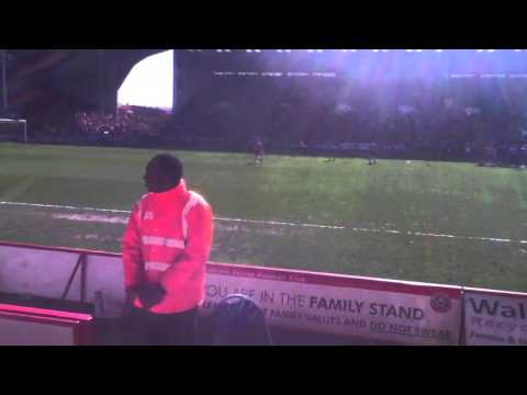 Blades v charlton build up