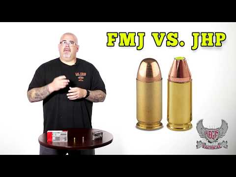 FMJ (Full Metal Jacket) Vs. JHP (Jacketed Hollow Point). What should you be carrying?