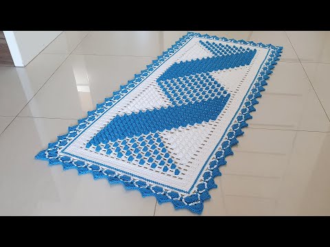 Tapete em crochê