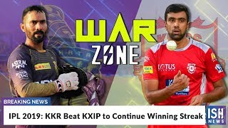 IPL 2019: KKR Beat KXIP to Continue Winning Streak
