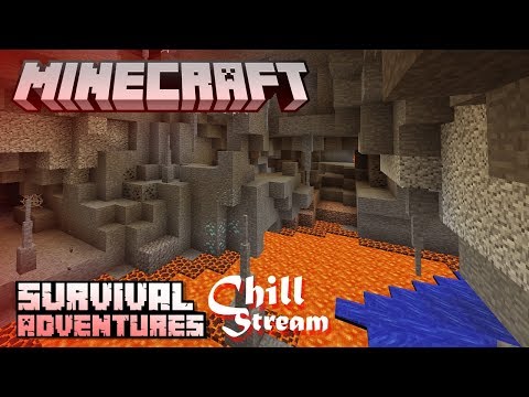Going on a Caving Adventure | My Minecraft Survival Adventures #41 Chill Stream
